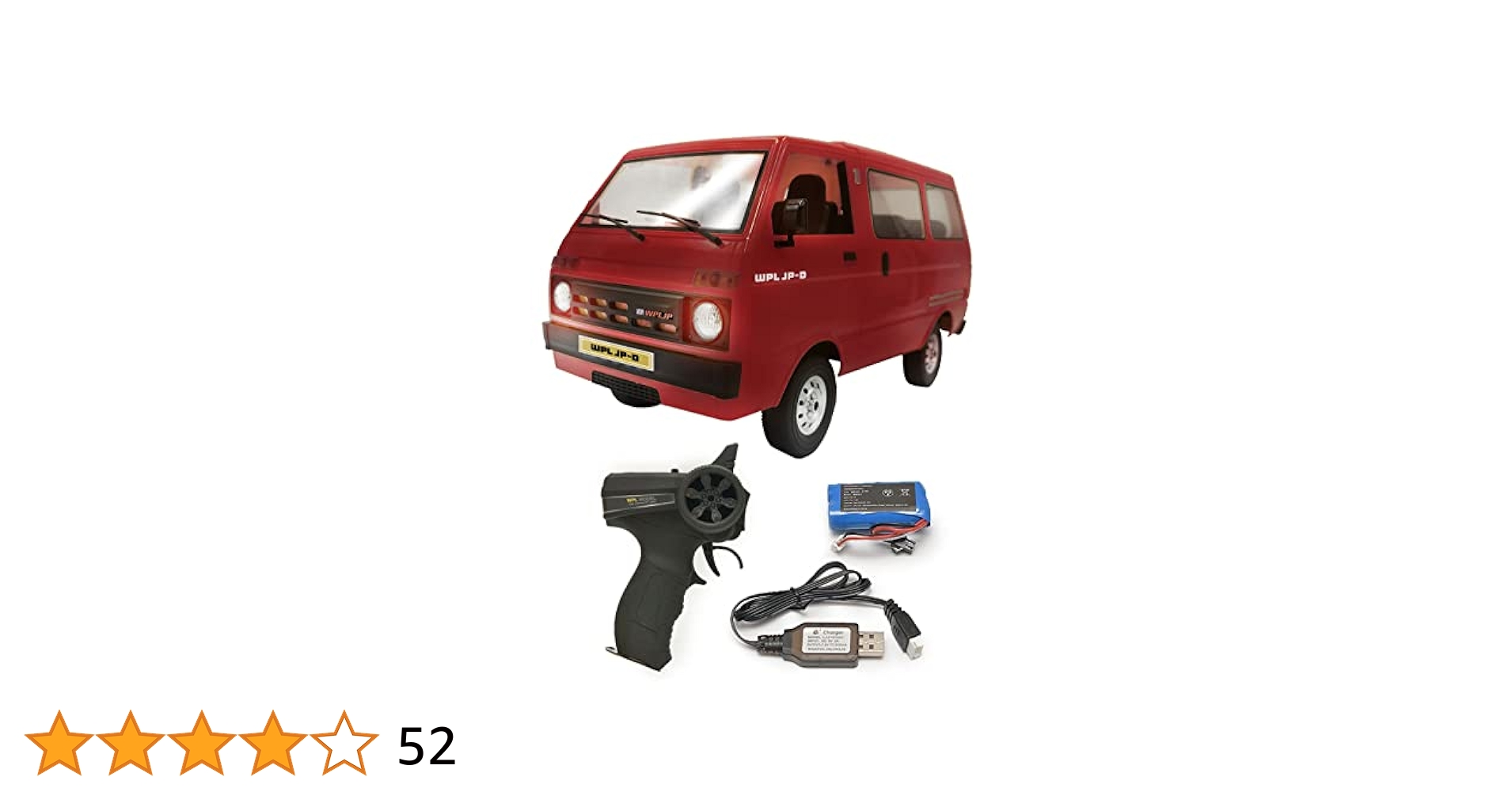 WPL JAPAN D42 WPL 正規品 軽バン バッテリー付 (ホワイト) Amazon.co.jp: WPL JAPAN D42 WPL 正規品 技適取得 1/10スケール